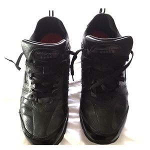 Sketchers work slip resistant black